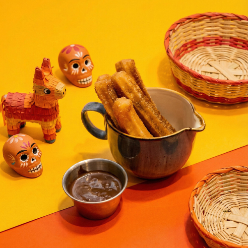 Churros con chocolate