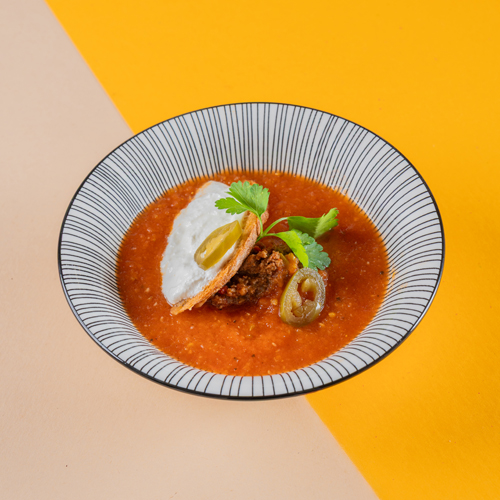 Chile con carne soup