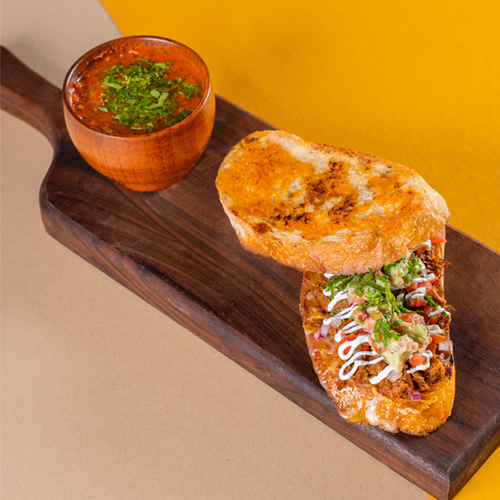 Birria Çizsteyk sendviçi