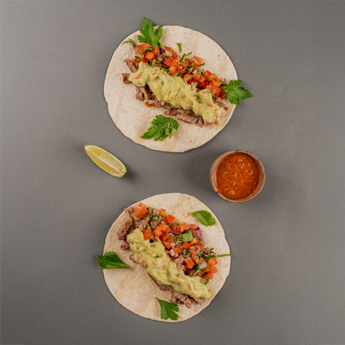 Tako Karne Asada ət ilə