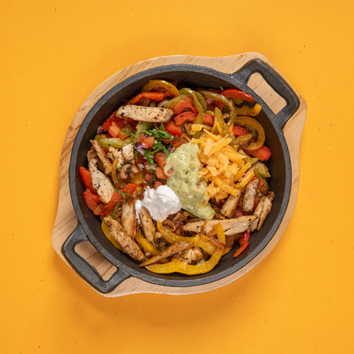Chicken fajitas