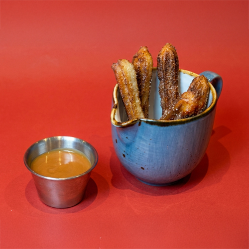 Churros dulce de leche and cinnamon