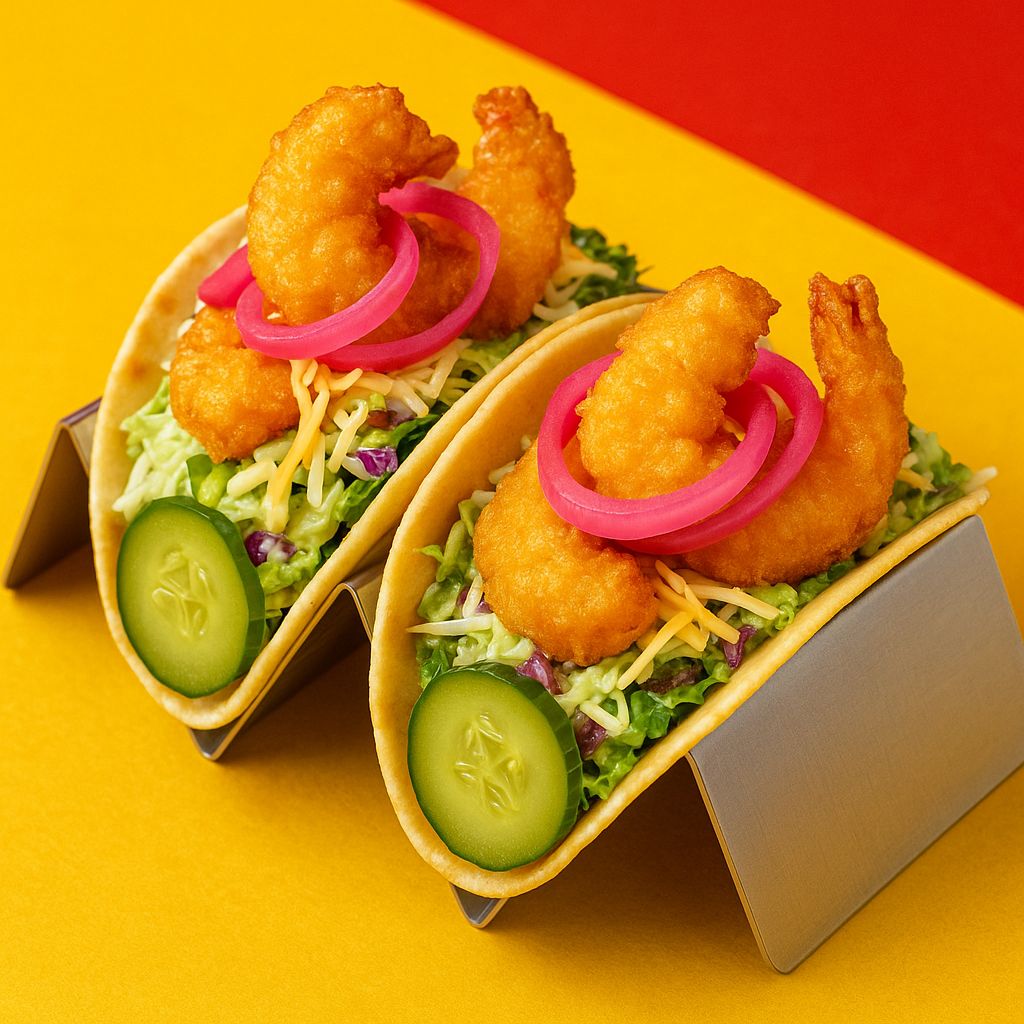Shrimp taco Baja California
